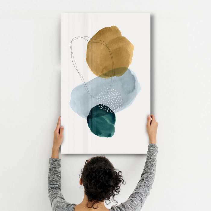 Wallity CAM-2061 Pintura Decorativa de Vidrio Templado 46 x 72 cm Impresión UV